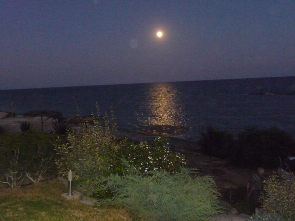 Zygi Beachfront Villa Buitenkant foto